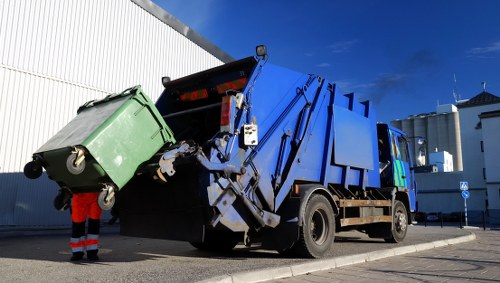 Different types of builders waste materials