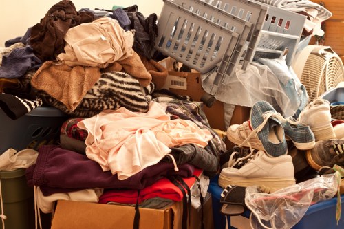 Satisfied customers after a successful house clearance in Cricklewood